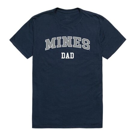 W Republic W Republic 548-422-NVY-05 Colorado School of Mines College Dad T-Shirt; Navy - 2XL 548-422-NVY-05